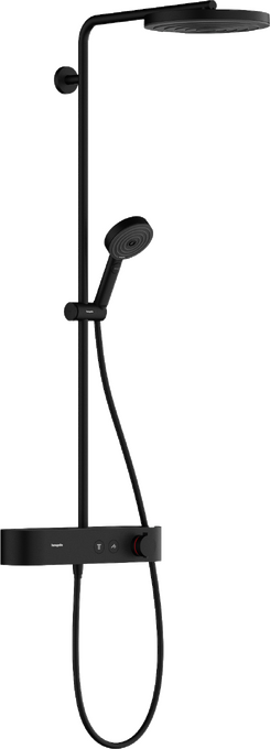 Sen cây Hansgrohe Pulsify S 24221670 EcoSmart Matt Black