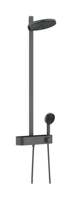Sen cây Hansgrohe Pulsify S 24241340 EcoSmart Brushed Black Chrome