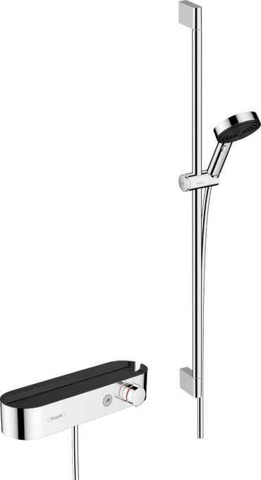 Hệ thống vòi sen 105 3 tia thư giãn Hansgrohe Pulsify Select S 24270000 Chrome