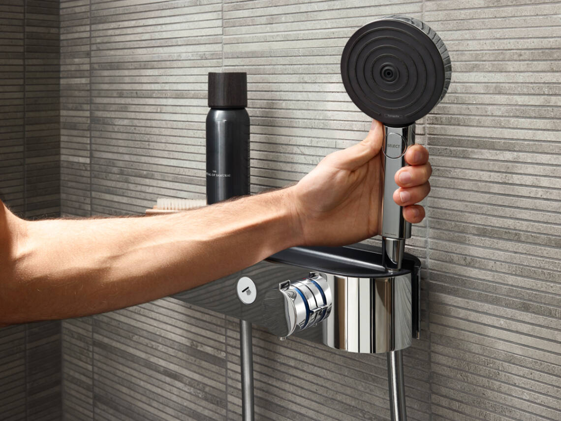 Sen tắm Pulsify tương thích với ShowerTablet Select.
