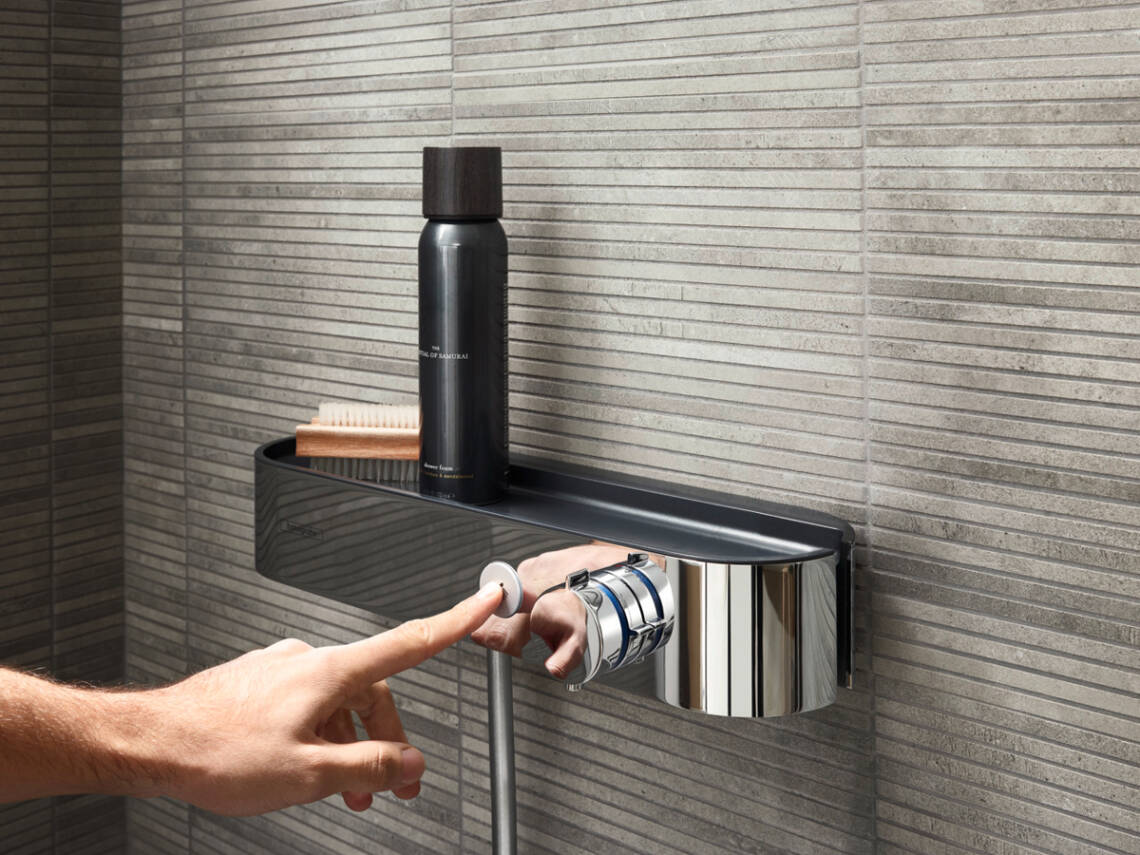 Sen nhiệt độ vận hành bằng nút bấm Select.