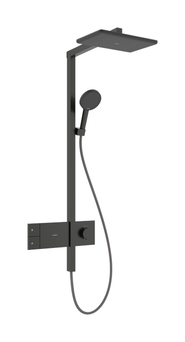 Sen cây Hansgrohe Raindance Alive Q 24581340 EcoSmart Brushed Black Chrome