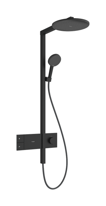 Sen cây Hansgrohe Raindance Alive S 24583670 EcoSmart Matt Black