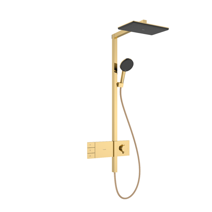Sen cây Hansgrohe Raindance Alive Q 24590990 Polished Gold Optic