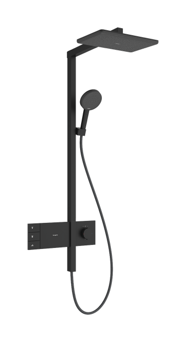 Sen cây Hansgrohe Raindance Alive Q 24591670 EcoSmart Matt Black