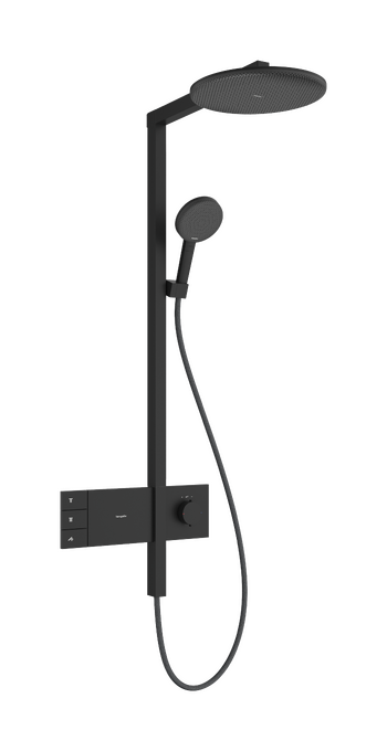 Sen cây Hansgrohe Raindance Alive S 24596670 EcoSmart Matt Black
