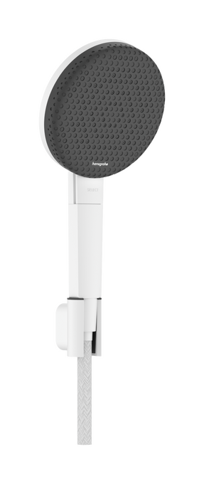 Bộ tay sen kèm gác sen Hansgrohe Raindance Alive Select S 24611700 EcoSmart Matt White Bộ tay sen kèm gác sen Hansgrohe Raindance Alive Select S 24611700 EcoSmart Matt White