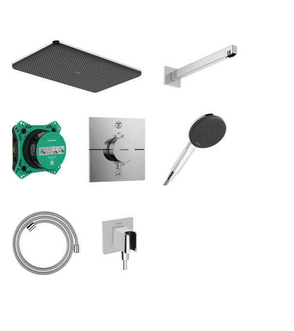 Bộ âm Hansgrohe Raindance Alive Q 24620000 Chrome
