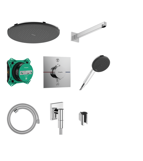 Bộ âm Hansgrohe Raindance Alive S 24630000 Chrome