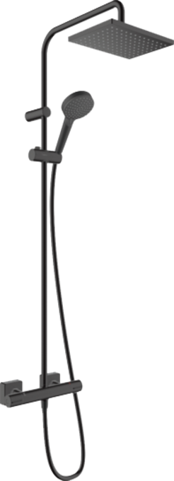 Sen cây Hansgrohe Vernis Shape 26286670 Matt Black