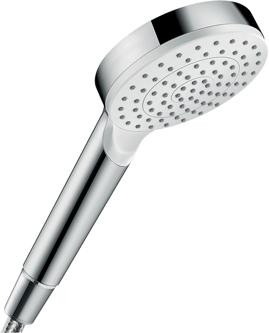Sen tay Hansgrohe Crometta 26333400 EcoSmart White/Chrome