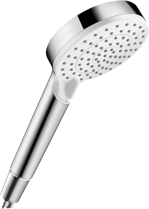 Sen tay Hansgrohe Crometta 26336400 EcoSmart+ White/Chrome