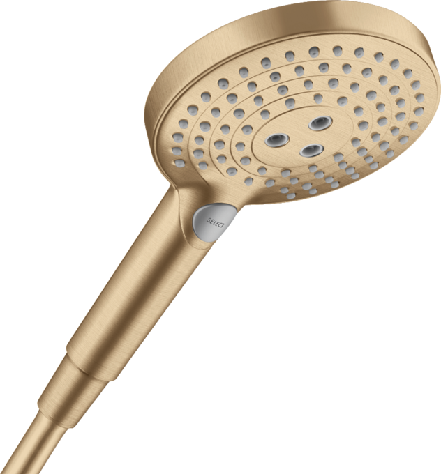Bát sen cầm tay Hansgrohe Raindance Select S 26530140 đồng xước