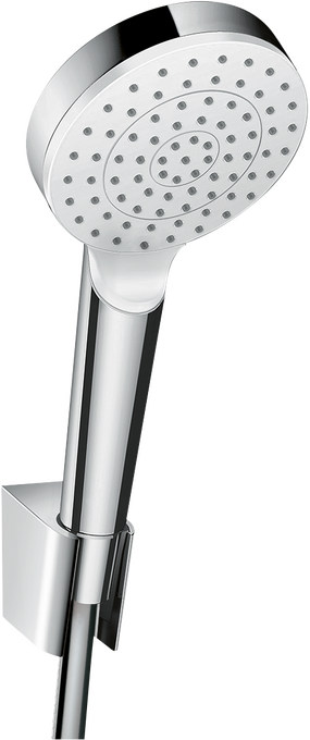 Bộ tay sen kèm gác sen Hansgrohe Crometta 26568400 EcoSmart White/Chrome