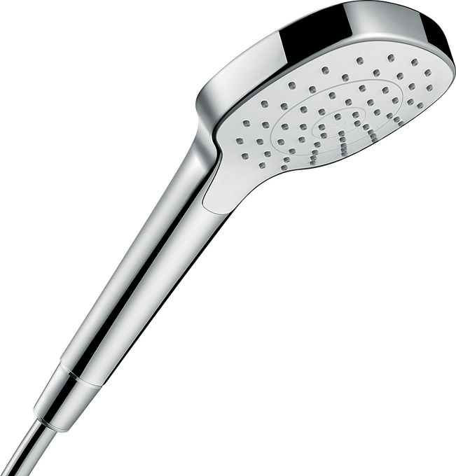 Sen tay Hansgrohe Croma E 26815400 EcoSmart White/Chrome