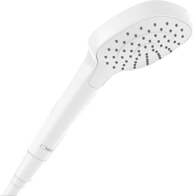 Sen tay Hansgrohe Croma E 26815700 EcoSmart trắng mờ