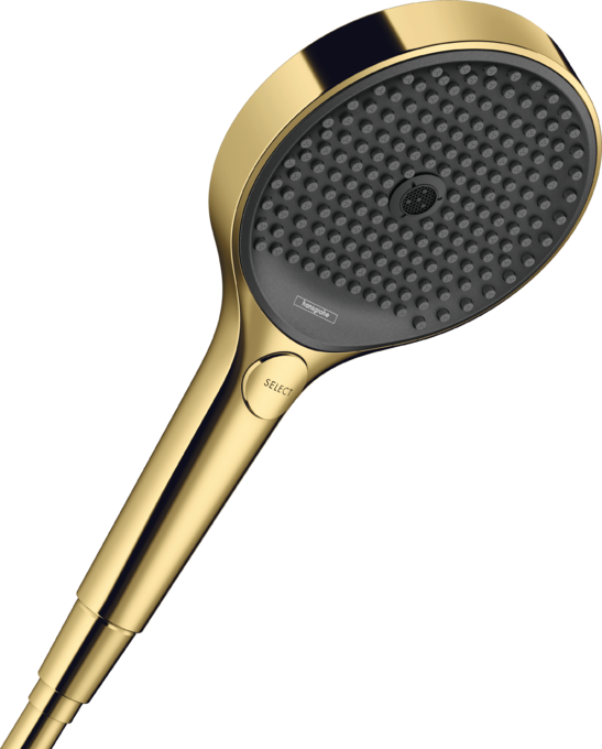 Sen tay Hansgrohe Rainfinity 26862990 EcoSmart+ vàng bóng
