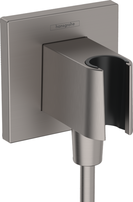 Gác sen Hansgrohe FixFit E 26889340 Brushed Black Chrome Gác sen Hansgrohe FixFit E 26889340 Brushed Black Chrome