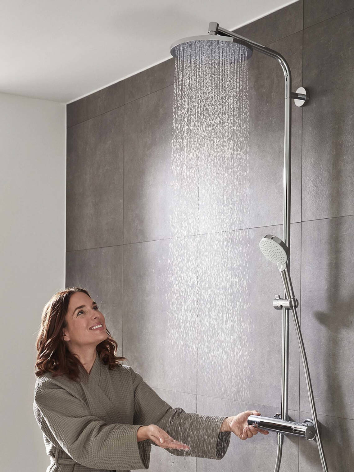Dòng sen tắm bán chạy nhất của hansgrohe: Crometta.