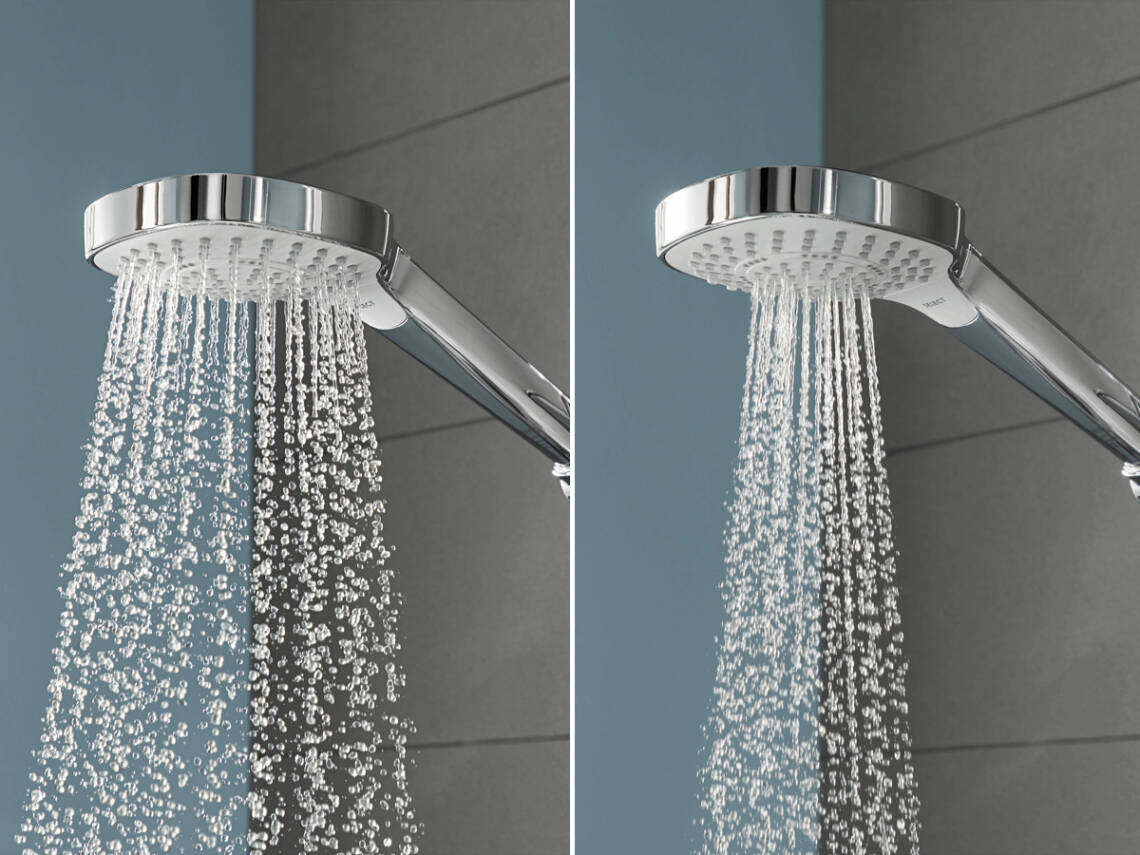 Sen tay hansgrohe có hai chế độ phun.