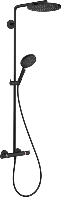 Sen cây Hansgrohe Raindance Select S 27633670 PowderRain Matt Black