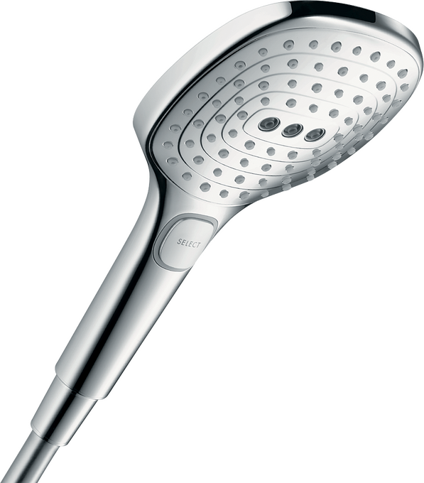Sen tay Hansgrohe Raindance Select E 28728000 PowderRain EcoSmart Chrome
