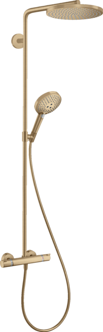 Sen cây Hansgrohe Raindance S 28825140 EcoSmart+ PowderRain Brushed Bronze
