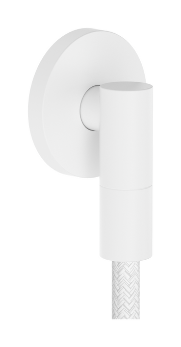 Cút nối tường Hansgrohe FixFit Fine S 28882700 Matt White