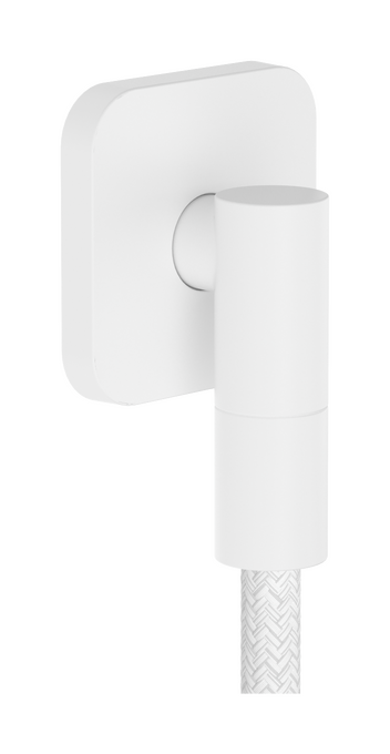 Cút nối tường Hansgrohe FixFit Fine Q 28884700 Matt White
