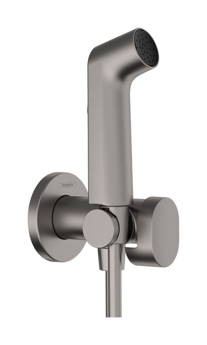 Gác sen Hansgrohe 29230340 EcoSmart Brushed Black Chrome