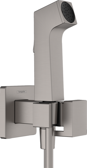 Gác sen Hansgrohe 29233340 EcoSmart Brushed Black Chrome