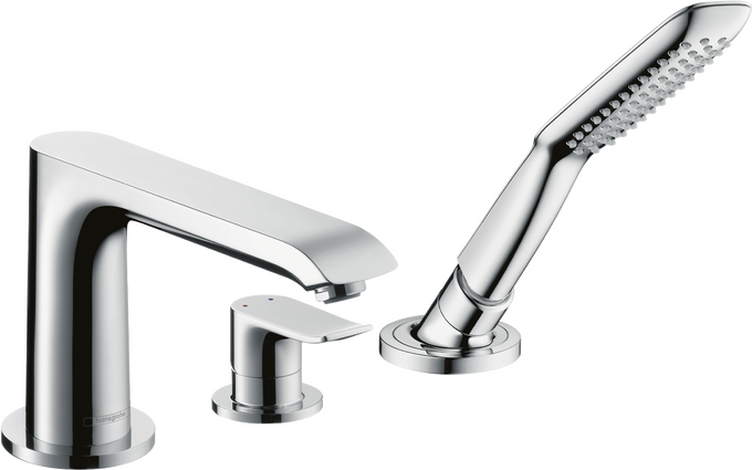 Bộ trộn bồn tắm gạt đơn Hansgrohe Metris 31190000 Chrome