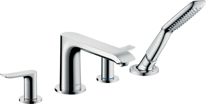 Bộ trộn bồn tắm gắn thành Hansgrohe Metris 31442000 Chrome