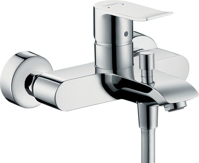 Bộ trộn bồn tắm gạt đơn Hansgrohe Metris 31480000 Chrome