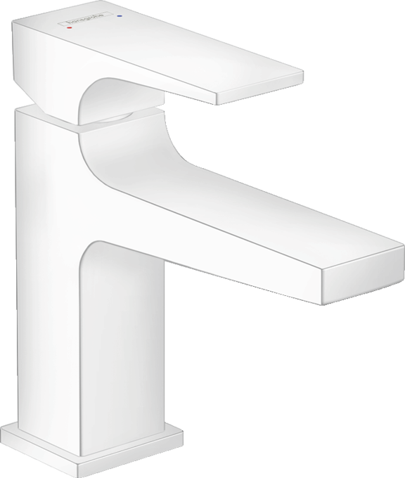 Vòi lavabo gạt đơn Hansgrohe Metropol 32500700 Matt White Vòi lavabo gạt đơn Hansgrohe Metropol 32500700 Matt White