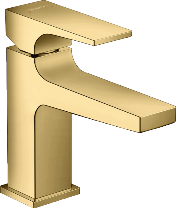 Vòi lavabo gạt đơn Hansgrohe Metropol 32500990 Polished Gold Optic