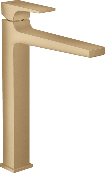 Vòi lavabo gạt đơn Hansgrohe Metropol 32512140 Brushed Bronze
