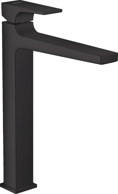 Vòi lavabo gạt đơn Hansgrohe Metropol 32512670 Matt Black