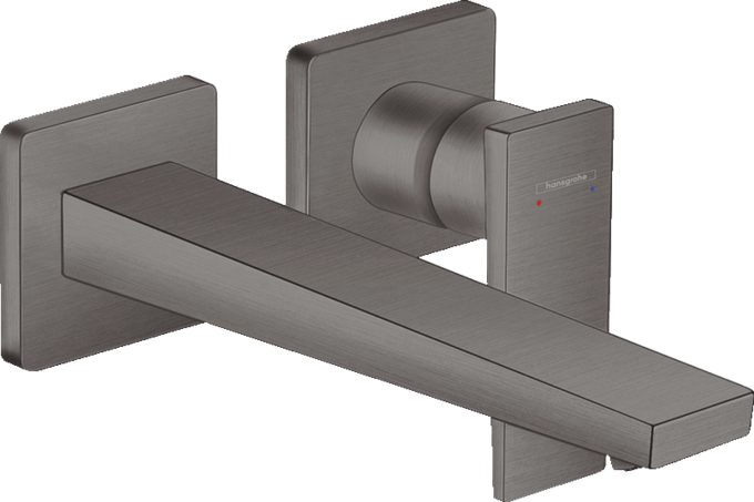 Vòi lavabo gạt đơn Hansgrohe Metropol 32526340 Brushed Black Chrome