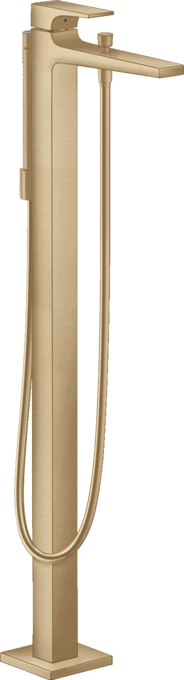 Bộ trộn bồn tắm gạt đơn Hansgrohe Metropol 32532140 Brushed Bronze