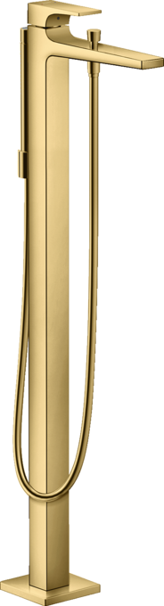 Bộ trộn bồn tắm gạt đơn Hansgrohe Metropol 32532990 Polished Gold Optic