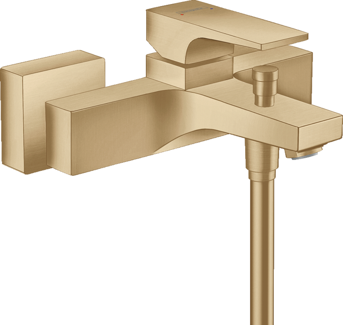 Bộ trộn bồn tắm gạt đơn Hansgrohe Metropol 32540140 Brushed Bronze