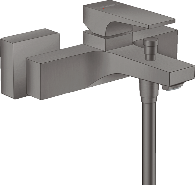 Bộ trộn bồn tắm gạt đơn Hansgrohe Metropol 32540340 Brushed Black Chrome