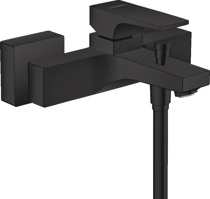 Bộ trộn bồn tắm gạt đơn Hansgrohe Metropol 32540670 Matt Black