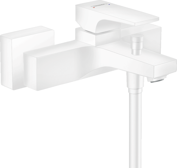 Bộ trộn bồn tắm gạt đơn Hansgrohe Metropol 32540700 Matt White