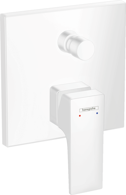 Bộ trộn bồn tắm gạt đơn Hansgrohe Metropol 32546700 Matt White