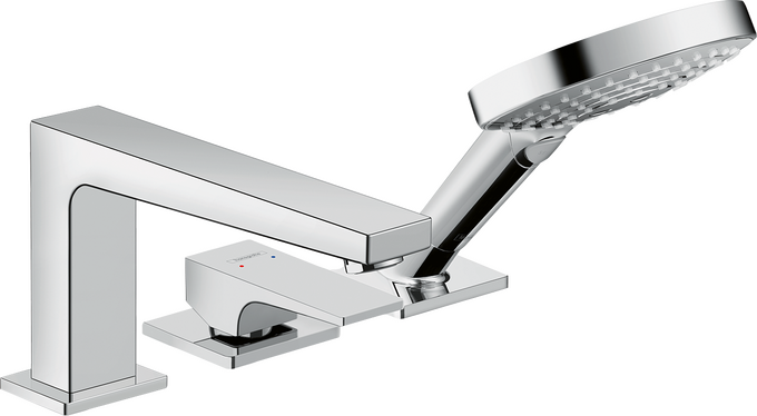 Bộ trộn bồn tắm gạt đơn Hansgrohe Metropol 32550000 Chrome