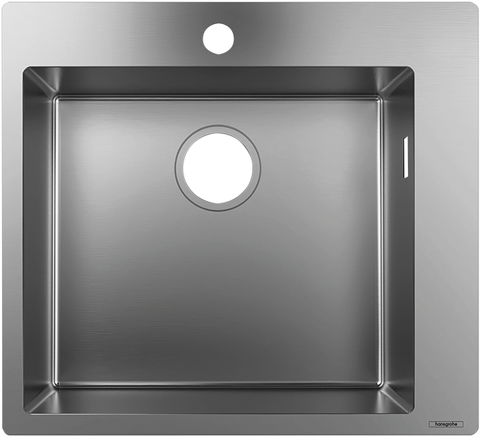 Chậu rửa bát âm bàn Hansgrohe S71 43301800 Stainless Steel
