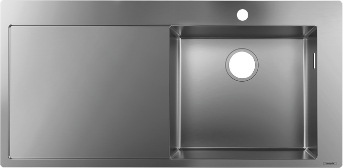 Chậu rửa bát âm bàn Hansgrohe S71 43306800 Stainless Steel