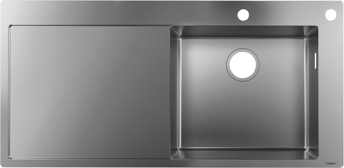 Chậu rửa bát âm bàn Hansgrohe S71 43307800 Stainless Steel